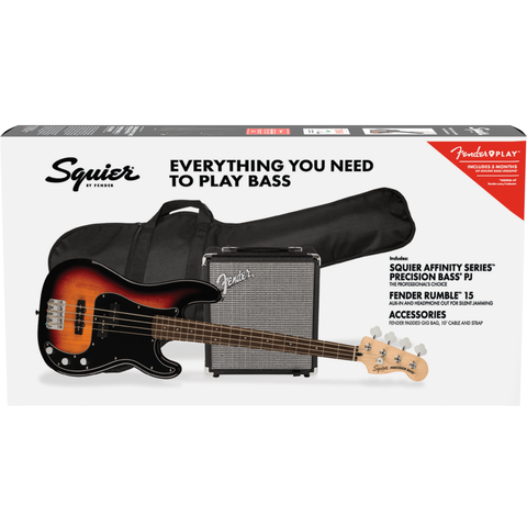 Fender's Squier Affinity Series Precision Bass PJ Pack