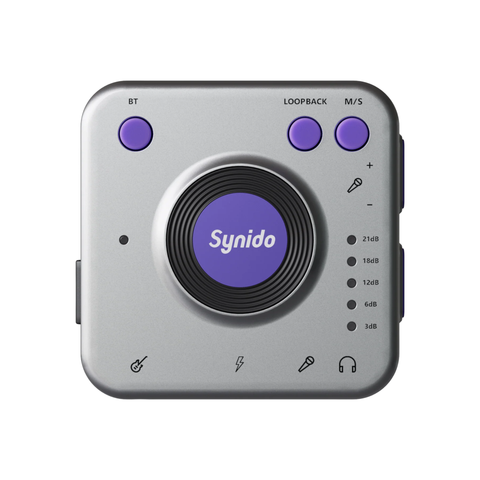 Synido Live Dock A20 Audio Interface Music Recording Sound Card