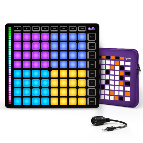 Synido TempoPAD Z-1 MIDI Controller Beat Maker MIDI 64-Pad