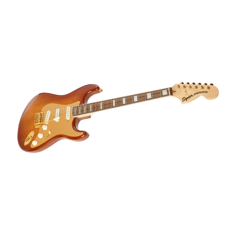 Squier by Fender 40th Anniversary Stratocaster Gold Edition Electric Guitar