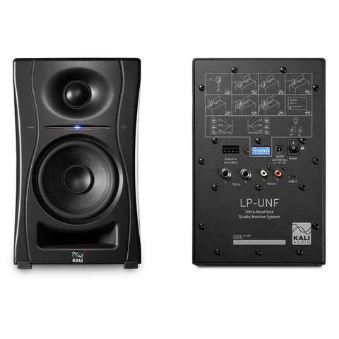 Kali Audio LP-UNF Ultra Nearfield Monitor System-Black (Pair)