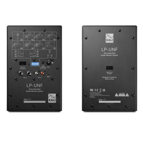 Kali Audio LP-UNF Ultra Nearfield Monitor System-Black (Pair)