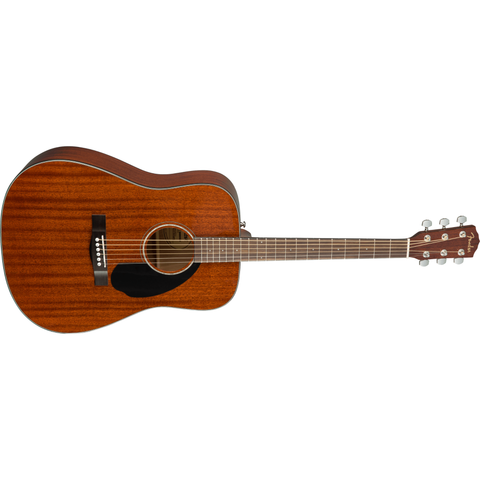 Fender CD-60S Dreadnought, All-Mahogany Acoustic Guitar