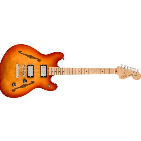 Fender Squier Affinity Series Starcaster Deluxe Semi-Hollow Electric Guitar