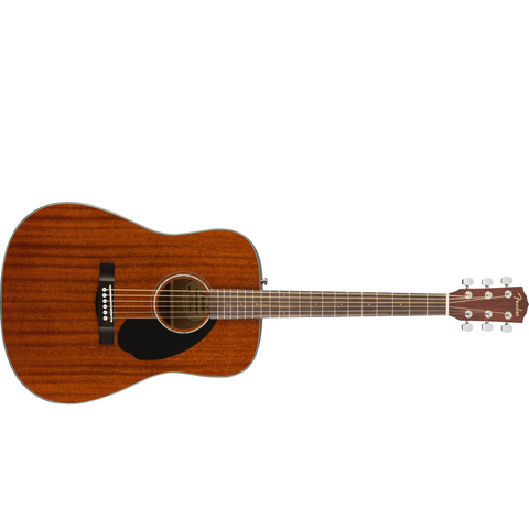 Fender CD-60S Dreadnought, All-Mahogany Acoustic Guitar