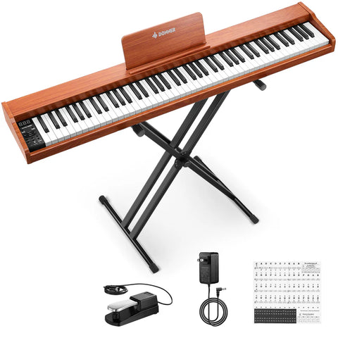 DONNER DEP-1S   DIgital Piano with stand