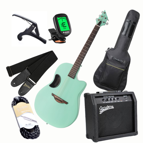 Deviser LZ1 Complete Electro-Acoustic Guitar Bundle