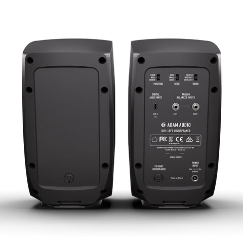ADAM Audio D3V Desktop Monitors (Pair)