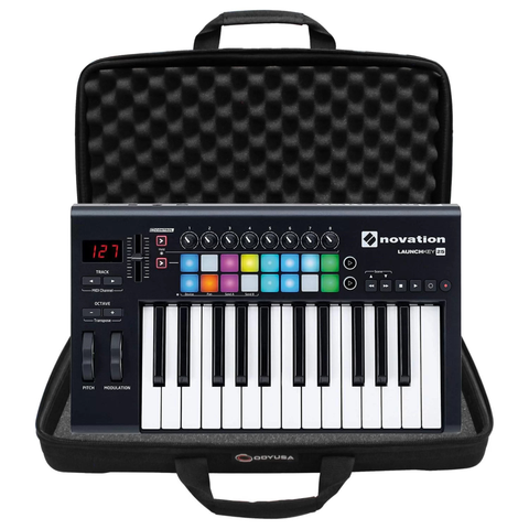 Odyssey Small Size DJ Controller / 25 Note Keyboard Case, beirut lebanon. 