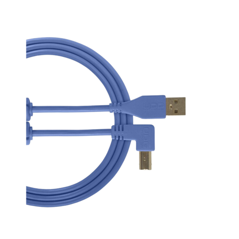 UDG USB A to B cable Angled 1.0m