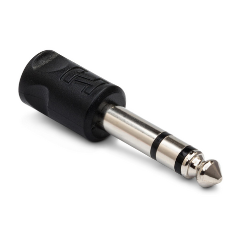 Hosa adapter 3.5 mm TRS to 1/4 in TRS