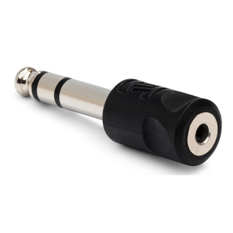 Hosa adapter 3.5 mm TRS to 1/4 in TRS