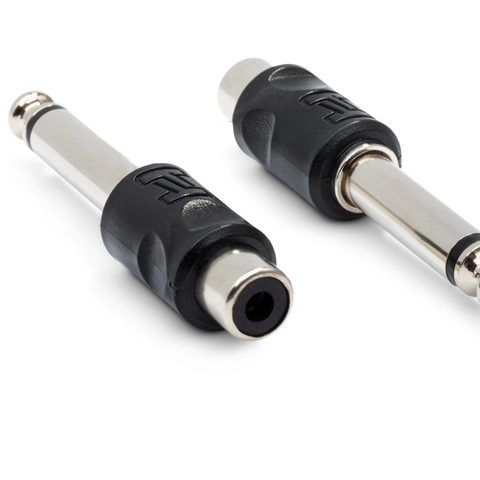 Hosa adapter RCA to 1/4 in TS