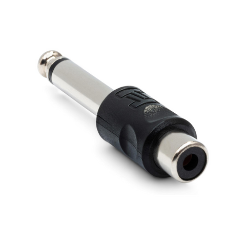 Hosa adapter RCA to 1/4 in TS