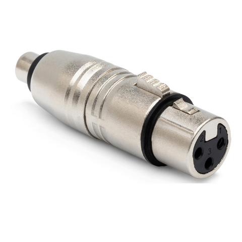 HOSA RCA M TO XLR F ADAPTER
