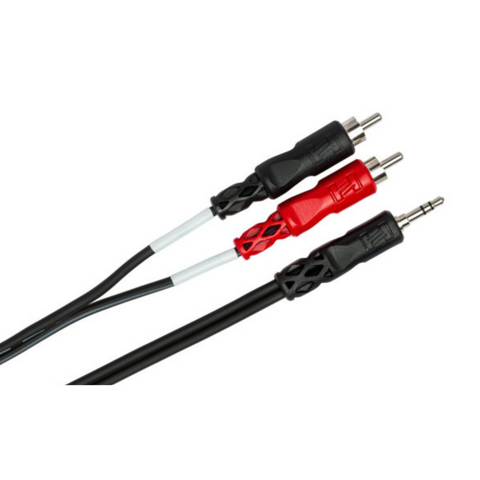 Hosa 3.5 mm TRS to Dual RCA