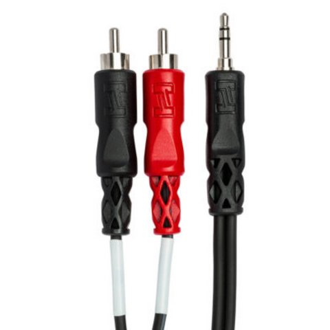 Hosa 3.5 mm TRS to Dual RCA