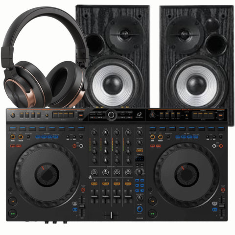 Intermediate DJ Bundle – AlphaTheta DDJ-GRV6 + Edifier R990BT + Donner M100