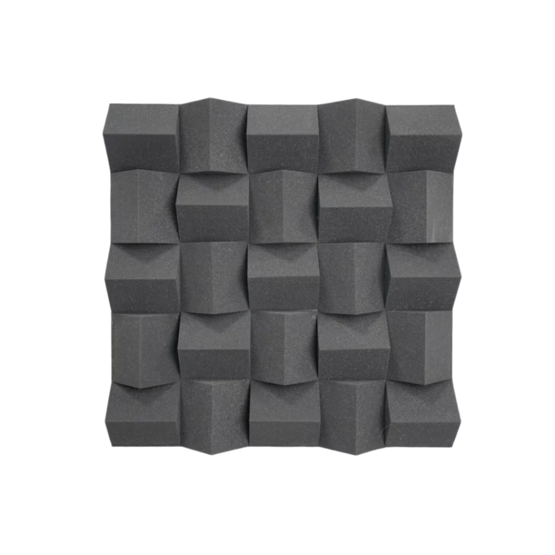Acoustic foam diffusers– Music Hub