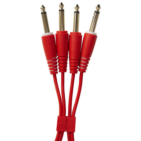 UDG Ultimate Audio Cable Set 1/4'' Jack - 1/4'' Jack Straight 1.5M