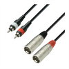 Audio Cable 2X RCA M / 2X XLR M
